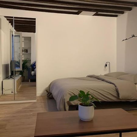 Studio Lumineux, Refait A Neuf, Metro Jourdain Paris Extérieur photo