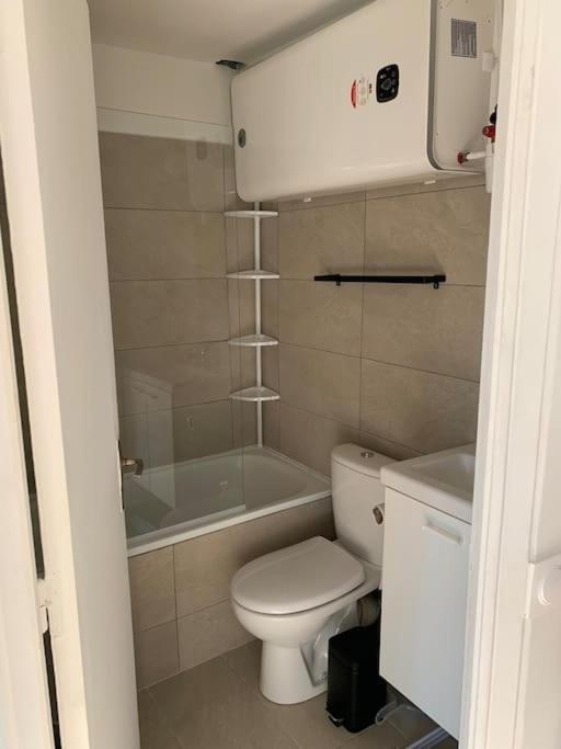 Studio Lumineux, Refait A Neuf, Metro Jourdain Paris Extérieur photo