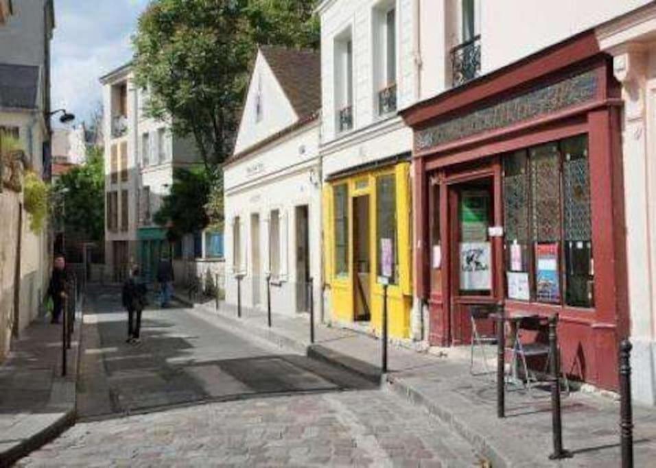 Studio Lumineux, Refait A Neuf, Metro Jourdain Paris Extérieur photo
